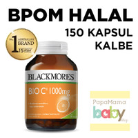Jual Blackmores Bio C 1000mg 150 Capsule BPOM KALBE HALAL Vitamin C Murah