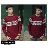 ANTHONY grosir sweater jaket baju kaos distro lengan panjang p