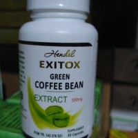 Jual Hendel Exitox Green Coffee Bean asli Murah
