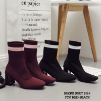 ZARA SOCKS BOOT 211-1||Sepatu Wanita Cantik|Sepatu Import Murah