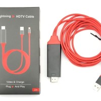 LIGHTNING TO HDMI DIGITAL TV AV LCD KABEL IPHONE IPAD MINI