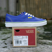 TERMURAH! Sepatu Pria Vans Authentic Soltstice Blue Original 100%