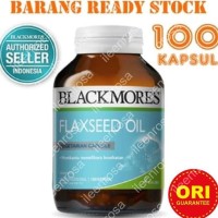 Jual Blackmores Flaxseed Oil BPOM Kalbe - 100 kapsul ~ TERLARIS Murah