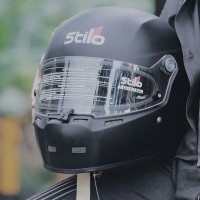 Helm Stilo ST5 Antifog Full Face Black Doff Not Simpson, Bell, Sparco