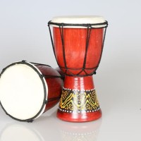 Jimbe Djembe Drummer Perkusi Alat Musik Afrika