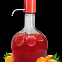 Glass dispenser / infused water tank / hand pump 3.9 liter