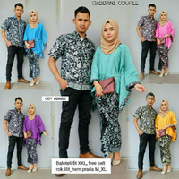 Batik Couple Rabbani (gamis dan kemeja)