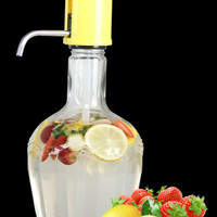 Glass dispenser / infused water tank / handpump drink water 2 liter