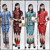 Rok dan Blus Ayumi Zigzag | Pabrik Baju Batik wanita