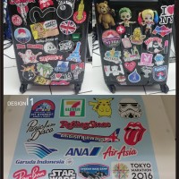 Aksesoris Sticker Koper Rimowa, Logel, Design 12