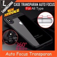 Turun Harga Case Auto Focus Transparan iPhone 5 6 6 Plus 7 7 Plus X S