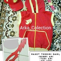 Kostum Boboiboy Api Topi Gelang