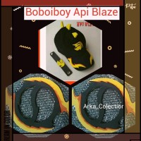 Boboiboy Api Blaze Topi dan 2 Cakra