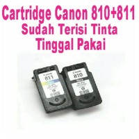 Cartridge Canon 810 dan 811 Recycle Parto Printer