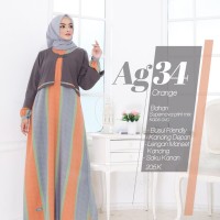 Gamis Baju Muslim Wanita Gamis Busui Syari Ori Alnita