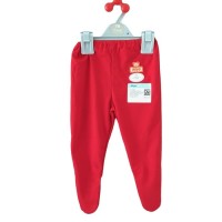 Baju Bayi Katun 100% ORI MIYO Red Celana Panjang Tutup Kaki 3-6m