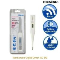 OMRON MC-343 Thermometer Digital Flexible Rectal termometer oral