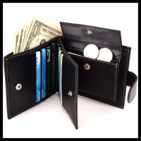 TERMURAH! BOGESI DOMPET KULIT PRIA PU LEATHER IMPORT