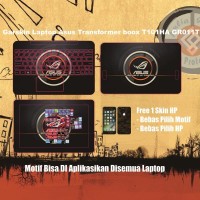 Garskin Laptop Asus Transformer boox T101HA GR011T motif Logo ROG 5