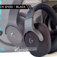 Logitech G433 Black 7.1 - Original Garansi Resmi - Headset Gaming