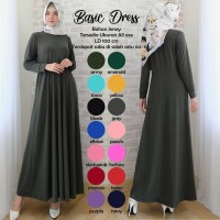 grosir gamis syari modern terbaru / Dress maxy muslim simple kekinian