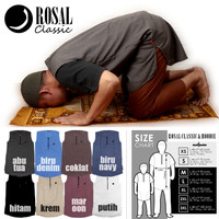 Jual ROSAL - Rompi Pakaian Sholat Solat Baju Koko Gamis Pakistan Pria Murah