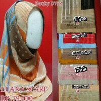 Hijab Kerudung Segi Empat Luana Scarf Dauky Original