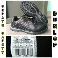 Sepatu Safety Dunlop Idaho Steel Toe Industri Pabrik Kontruksi Proyek