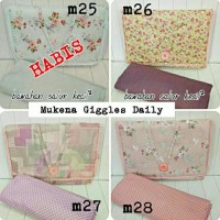 Mukena KATUN design by JEPANG merek GIGGLES Daily Cantik