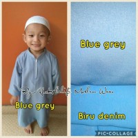 size 1 - Gamis jubah Arab Anak laki - Baju Muslim anak cowok
