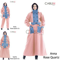 sweater murah Mantel Jas Hujan Muslimah Wanita Cablin Project Gamis