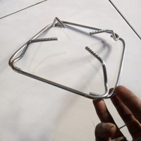tatakan/dudukan/kompor gas hitachi/todachi stainless original datar