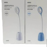 Meja Lampu Belajar Miniso LED Eye Protection Touch Lamp Japan
