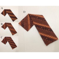 KSG87 Kain Batik Sogan Bahan Untuk Rok Lilit Murah Bawahan Kebaya
