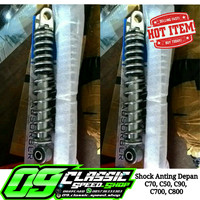 Shockbreaker Shock Depan Anting Fork c50 c70 c90 c100 c700 c800 dll