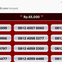 Jual nomor cantik simpati kartu perdana telkomsel nocan 11 digit murah gsm Murah
