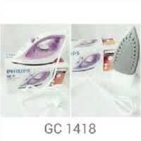 MODEL BARU Setrika Strika Philips Uap Gc1418 Ungu Garansi Resmi Twy520