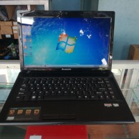 LAPTOP SECOND LENOVO G485 DUALCORE MURAH KONDISI JOS MULUS BODY PERFOR