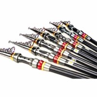 promo murah Joran Pancing Carbon Fiber 2 4 meter telescopic 8 segment
