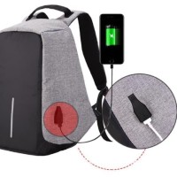 TERBARU Tas Ransel Anti Maling USB Tas Model XD Design Backpack Anti