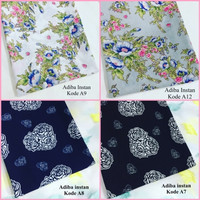 jilbab hijab ADIBA INSTAN / OSHI MOTIF / OSI MOTIF / HIJAB INSTAN /