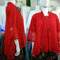 Kebaya wisuda/atasan brokat/brukat/baju pesta/blus/blouse kondangan