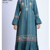 Baju Gamis GRF 2133GOS Busana Muslimah Wanita Cantik Anggun