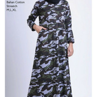 Baju Gamis GRF 2134GOS Busana Muslimah Wanita Cantik Anggun