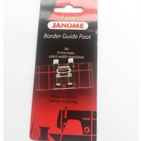 Jual Janome Border Guide Foot 9Mm - Sepatu Mesin Jahit Zigzag Murah