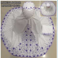 MURAH Mukena Cantik Bordir MAROKO