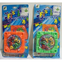 Mainan pancing ikan mini manual 1 kolam - Set flashing 2212