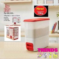 Tupperware Rice Smart Dispenser Tempat Beras Ukuran 10kg 10 kg