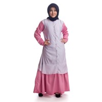 Busana baju dress syari gamis Muslimah Wanita Dewasa Terbaru TS174