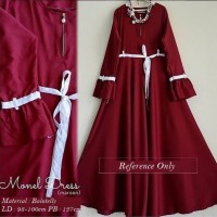 Busana baju dress syari gamis Muslimah Wanita Dewasa Terbaru TS103